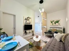 Colorful Condo by the Danube ---FREE PARKING---、ブダペストのコンドミニアム