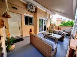 New & modern apt near Heraklion-airport & sea