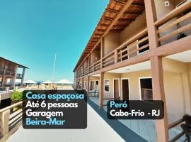Casa espaçosa à beira-mar Peró Cabo Frio RJ