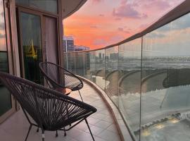 Urban cozy -sea view with pool and gym access, hotel din Abu Dhabi