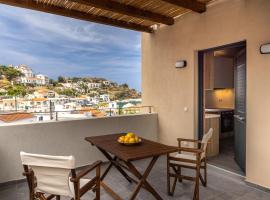Lemonia Suites in Ikaria, acomoda&ccedil;&atilde;o com cozinha em Evdilos