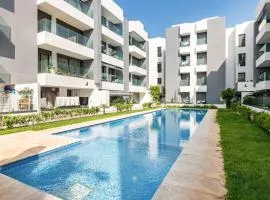 ZS house harhoura vue sur piscine