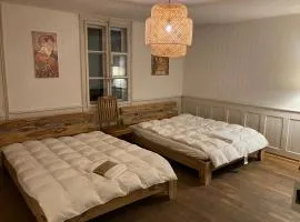 Charming Rustic Simple Swiss Flat 60m2 Authentic Center Burgdorf Parking Small Bathroom
