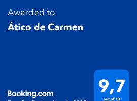 Ático de Carmen, hotel a Cee