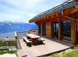 Chalet in Veysonnaz with hot tub