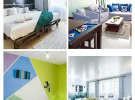 Hirwado Homes & Cozy Rooms JKIA -3 Bedrooms With 5beds, 2Baths