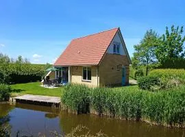 Villa in Friesland with Jetty and Garden
