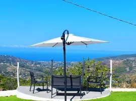 Villa panoramica con idromassaggio in cilento
