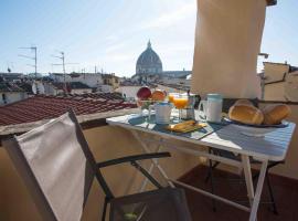 A refuge with a terrace overlooking the Duomo