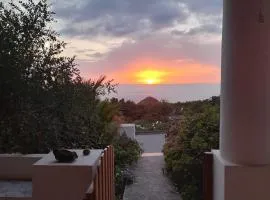 Casa Il Bergamotto - terrazza con vista tramonto