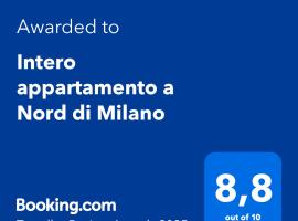 Intero appartamento a Nord di Milano, hotel v destinaci Bresso