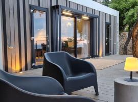 Bungalow Mobile Home de Luxe Vue Mer Saint-Rapha&euml;l 4 personnes, caba&ntilde;a en Saint-Rapha&euml;l