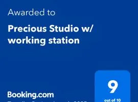 Precious Studio w/ working station