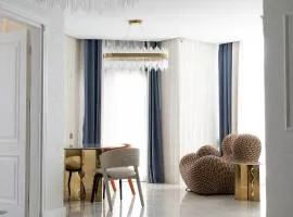 Design Hotel "Mamu Apartment" with kitchen and mountain views