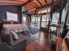 The Burrow-a floating cabin