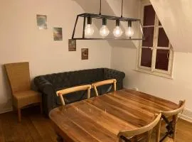 Charming Rustic Swiss Mansarde 60m2 Center Burgdorf Parking Small Bathroom