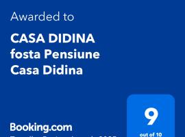 CASA DIDINA fosta Pensiune Casa Didina, hotel v destinaci Bacău
