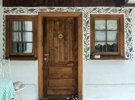 House in the middle of a quiet Bosnian village