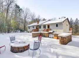 8 Mi to Lake Wallenpapack Gem with Deck and Game Room