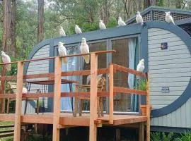 Timber Cabin in Selby near Puffing Billy