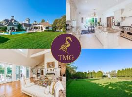 Villa Qadus - Luxury with pool, hotel v destinaci Southampton