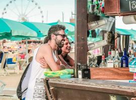 Hotel Paloma Beach Front Chiringuitos Time, all-inclusive stay in Rimini