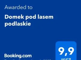 Domek pod lasem podlaskie
