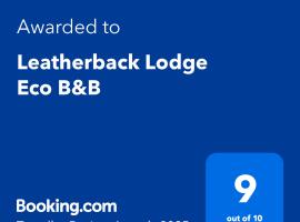 Leatherback Lodge Eco B&B, chata v destinaci Salybia