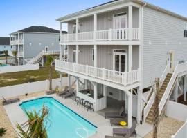 A Sunny Daze Ocean Views, Elevator, Heated Pool 5bd 5ba!, hotel in Ocean Isle Beach