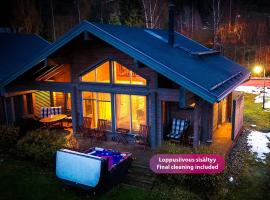 Villa Pohjoistuuli - 5+1 henkil&ouml;lle, Luoteis-Himos Ski-in/out 56m&sup2; + 11m&sup2;