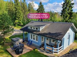 Villa Punahilkka - 10 hl&ouml;, L&auml;nsi-Himos, resorts de esqu&iacute; en J&auml;ms&auml;