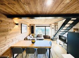 Duplex départ randonnée Megeve, hotel v destinaci Demi-Quartier