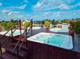 Pousada Marie Claire Flats, hotel rom&acirc;ntico em Porto de Galinhas