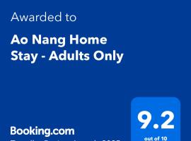 Ao Nang Home Stay - Adults Only, hostel v destinaci pláž