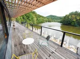 Idyllische Seeblick-Apartments - Auszeit am Thaler See Garten Graz