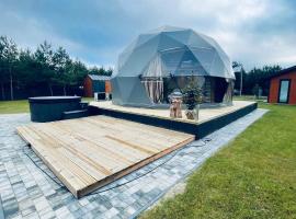 Glamping Modern, luxe tent in Dzbądz