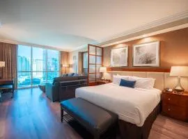 No Resort Fee Strip View Suite + Free Valet + Pool