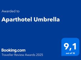 Aparthotel Umbrella, hotel s jacuzzi ve Vídni