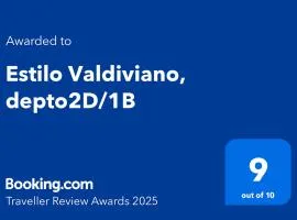 Estilo Valdiviano, depto2D/1B