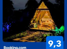 Flora Glamping de Abuela, chata v destinaci Fortuna