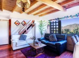 Eco Cabaña de Olga con vistas a la ciudad de Bogota