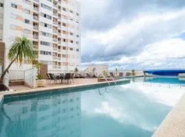 AP 2Qtos, Garagem, Academia, Piscina, Wi-fi 500Mbp, Jr Catito