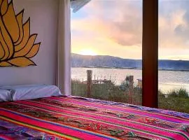Titicaca Vista Atardecer