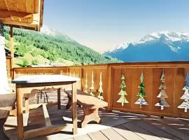 Chalet confortable à Sainte-Foy-Tarentaise avec vue sur la montagne