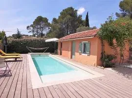 La Maisonnette de vacances avec piscine privée pour 2 pers