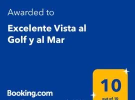 Excelente Vista al Golf y al Mar