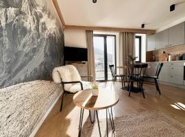 Apartm&aacute;n B&ocirc;ry Terchov&aacute;, smje&scaron;taj s priborom za pripremu jela u gradu 'Terchov&aacute;'