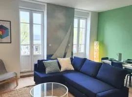 1 - Bel appartement vue sur le port et la ville close - WIFI
