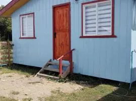 Cabaña con tinaja