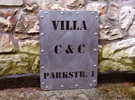 Villa C&C, hotel bajet di Bad Wildungen